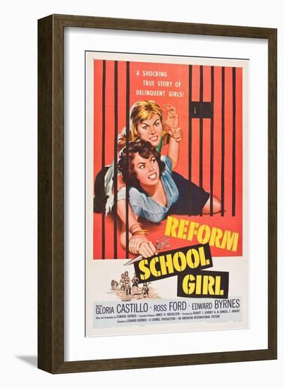 Reform School Girl-null-Framed Art Print