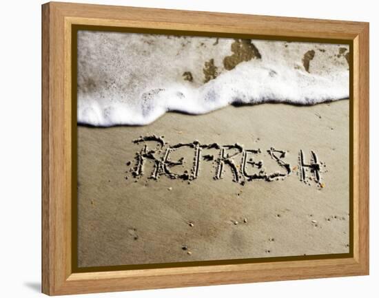 Refresh-Alan Hausenflock-Framed Premier Image Canvas