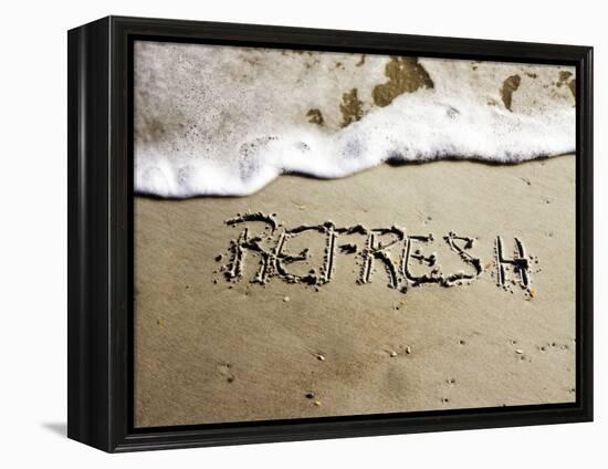 Refresh-Alan Hausenflock-Framed Premier Image Canvas