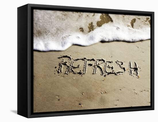 Refresh-Alan Hausenflock-Framed Premier Image Canvas