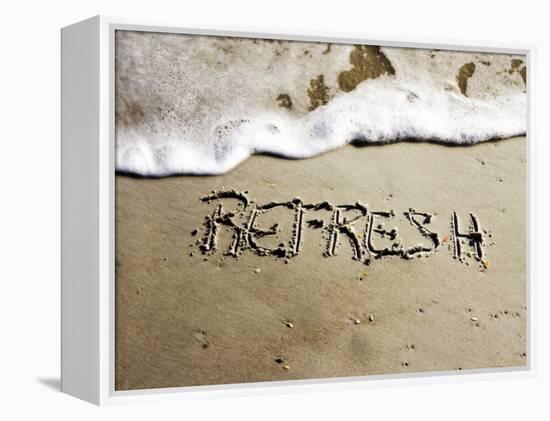 Refresh-Alan Hausenflock-Framed Premier Image Canvas