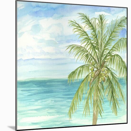 Refreshing Coastal Breeze II-Nicholas Biscardi-Mounted Art Print