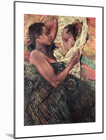 Refugee Mother and Baby, Goma, 1997-Hector McDonnell-Mounted Giclee Print