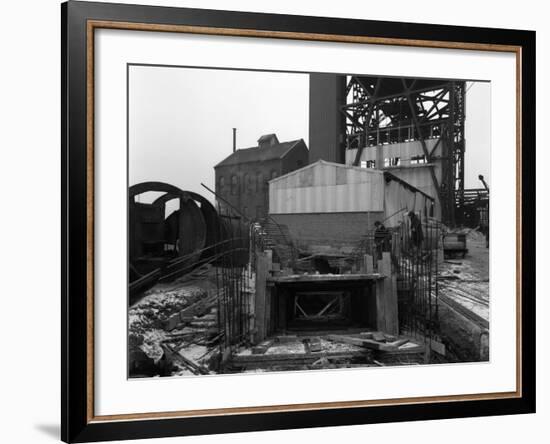 Refurbishment Work, Mosley Common Colliery, Lancashire, 1963-Michael Walters-Framed Photographic Print