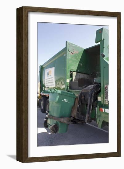 Refuse Collection-Mark Williamson-Framed Photographic Print