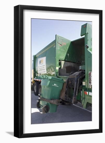 Refuse Collection-Mark Williamson-Framed Photographic Print