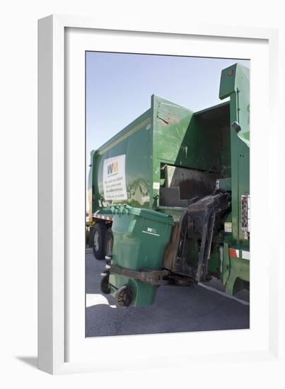 Refuse Collection-Mark Williamson-Framed Photographic Print