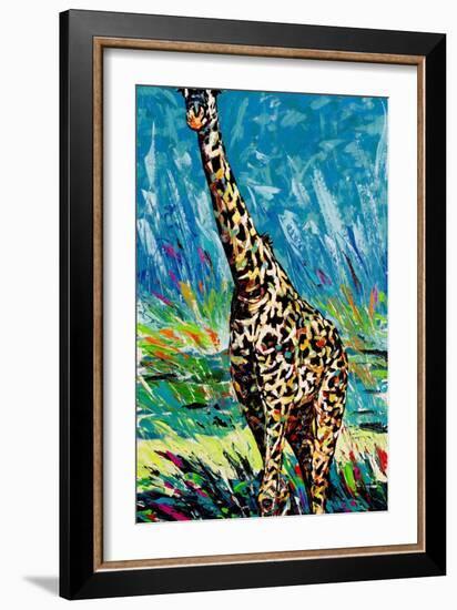 Regal Giraffe I-Carolee Vitaletti-Framed Art Print