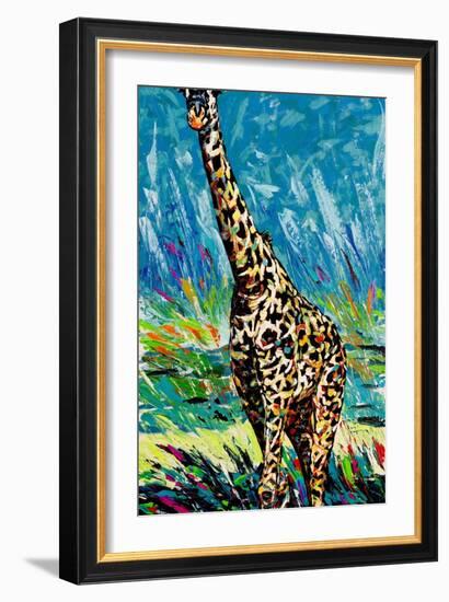 Regal Giraffe I-Carolee Vitaletti-Framed Art Print