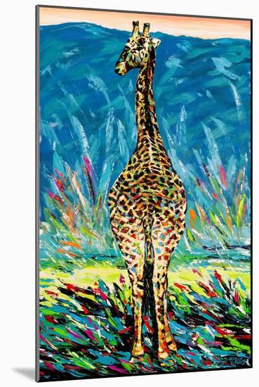 Regal Giraffe II-Carolee Vitaletti-Mounted Art Print