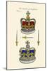 Regalia of England - Crowns-Hugh Clark-Mounted Art Print