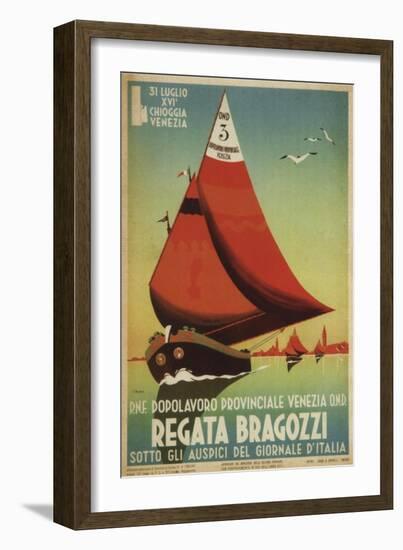 Regata Bragozzi-null-Framed Giclee Print