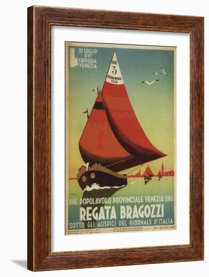 Regata Bragozzi-null-Framed Giclee Print