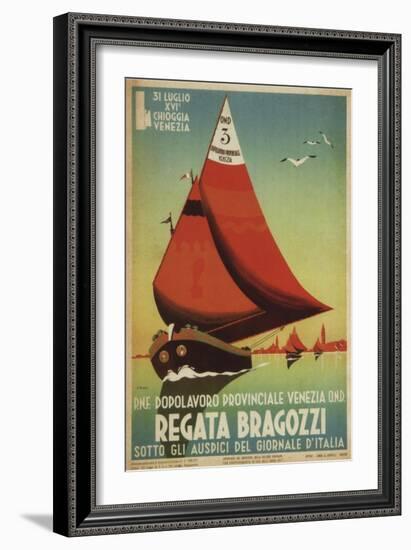 Regata Bragozzi-null-Framed Giclee Print