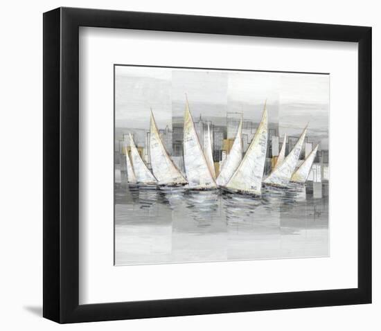 Regata-Luigi Florio-Framed Art Print