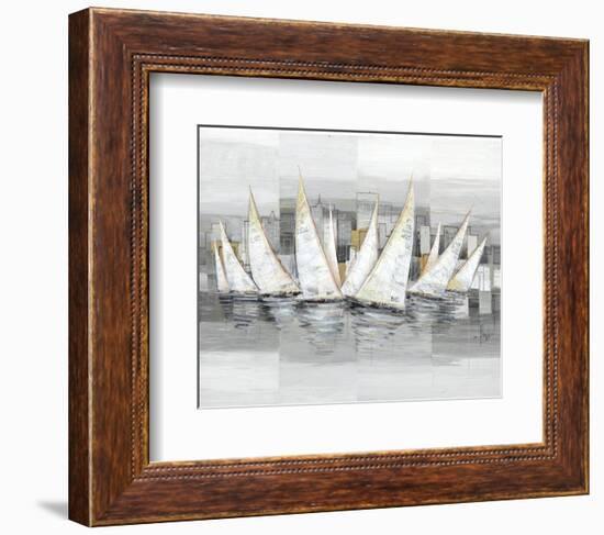 Regata-Luigi Florio-Framed Art Print