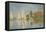 Régates à Argenteuil-Claude Monet-Framed Premier Image Canvas