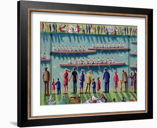 Regatta, 2000-PJ Crook-Framed Giclee Print