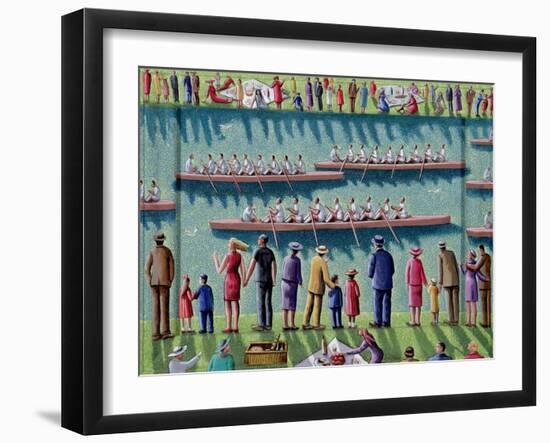 Regatta, 2000-PJ Crook-Framed Giclee Print