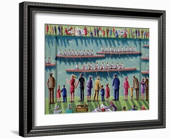 Regatta, 2000-PJ Crook-Framed Giclee Print