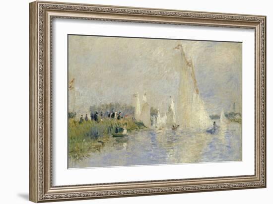 Regatta at Argenteuil, 1874-Pierre-Auguste Renoir-Framed Giclee Print