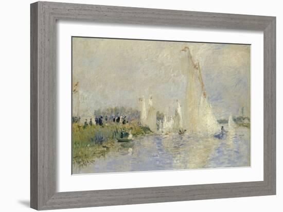 Regatta at Argenteuil, 1874-Pierre-Auguste Renoir-Framed Giclee Print