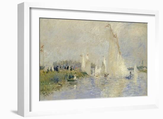 Regatta at Argenteuil, 1874-Pierre-Auguste Renoir-Framed Giclee Print