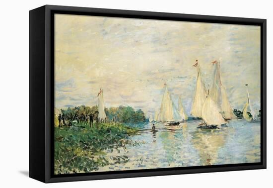 Regatta at Argenteuil, 1874-Claude Monet-Framed Premier Image Canvas