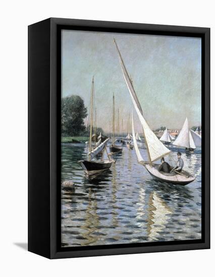 Regatta at Argenteuil, 1893-Gustave Caillebotte-Framed Premier Image Canvas