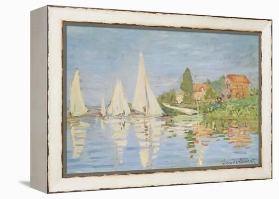 Regatta at Argenteuil, C. 1872-Claude Monet-Framed Premier Image Canvas