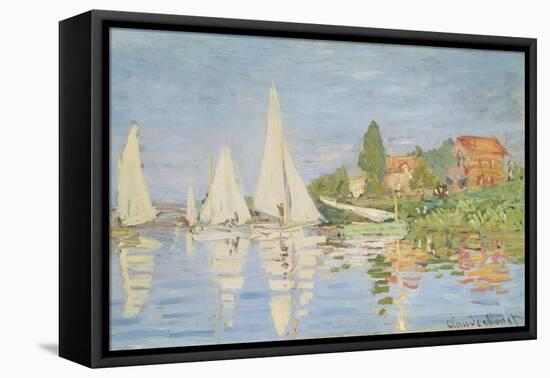 Regatta at Argenteuil, C. 1872-Claude Monet-Framed Premier Image Canvas