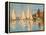 Regatta at Argenteuil-Claude Monet-Framed Premier Image Canvas