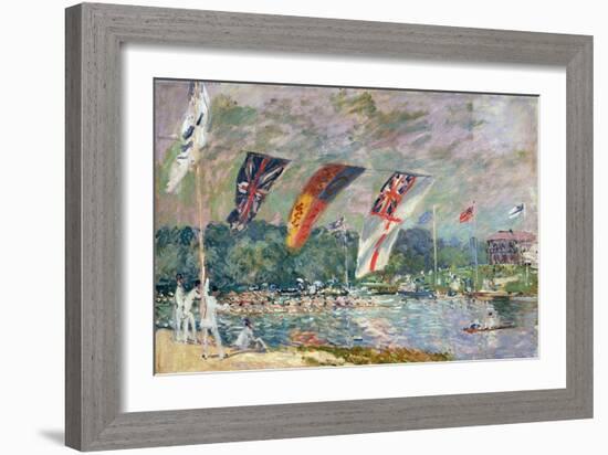 Regatta at Molesey, 1874-Alfred Sisley-Framed Giclee Print