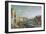 Regatta Auf Dem Canale Grande Vor Dem Palais Ca'Foscari-Canaletto-Framed Giclee Print