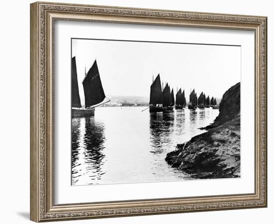 Regatta, Hayle Estuary, C.1890-null-Framed Giclee Print