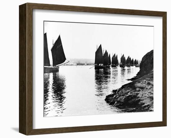 Regatta, Hayle Estuary, C.1890-null-Framed Giclee Print