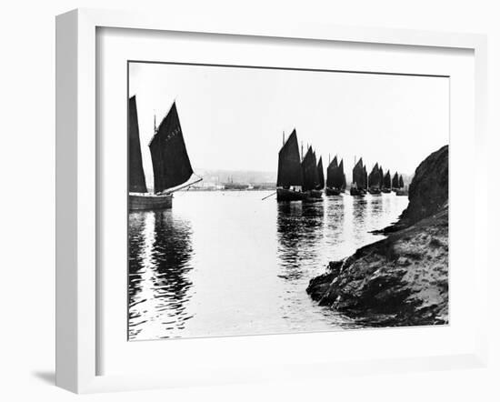 Regatta, Hayle Estuary, C.1890-null-Framed Giclee Print
