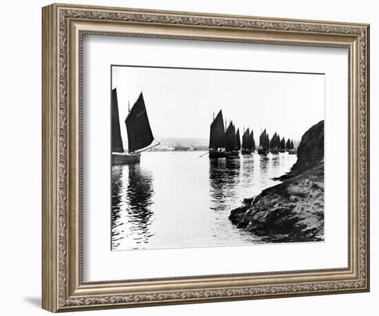 Regatta, Hayle Estuary, C.1890-null-Framed Giclee Print