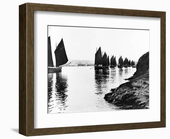 Regatta, Hayle Estuary, C.1890-null-Framed Giclee Print