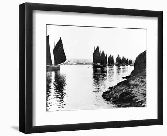 Regatta, Hayle Estuary, C.1890-null-Framed Giclee Print