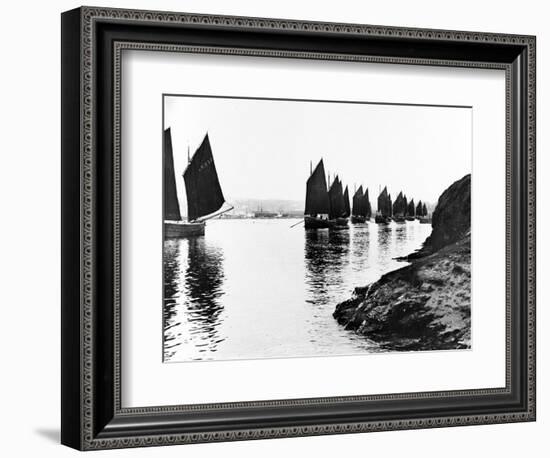 Regatta, Hayle Estuary, C.1890-null-Framed Giclee Print