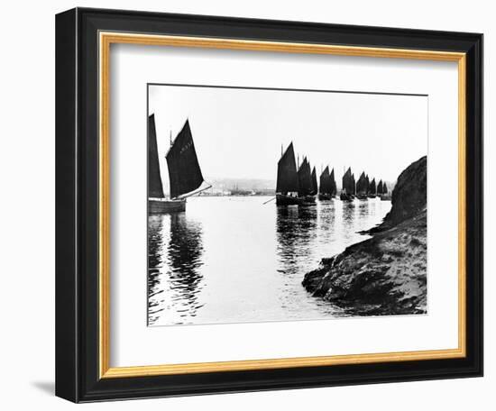 Regatta, Hayle Estuary, C.1890-null-Framed Giclee Print