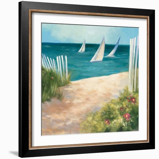 Regatta II Crop-Julia Purinton-Framed Art Print