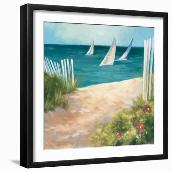 Regatta II Crop-Julia Purinton-Framed Art Print