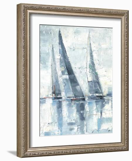 Regatta II-Rodney White-Framed Art Print