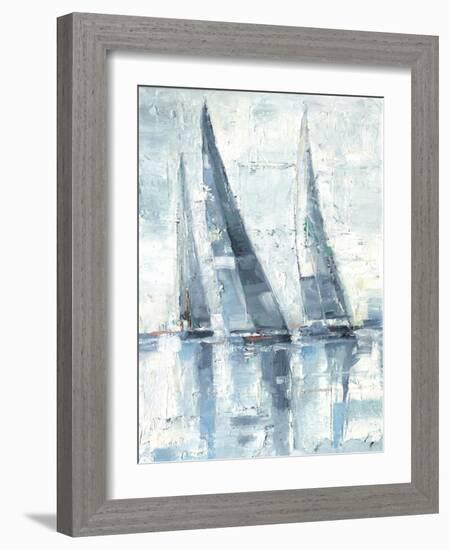 Regatta II-Rodney White-Framed Art Print