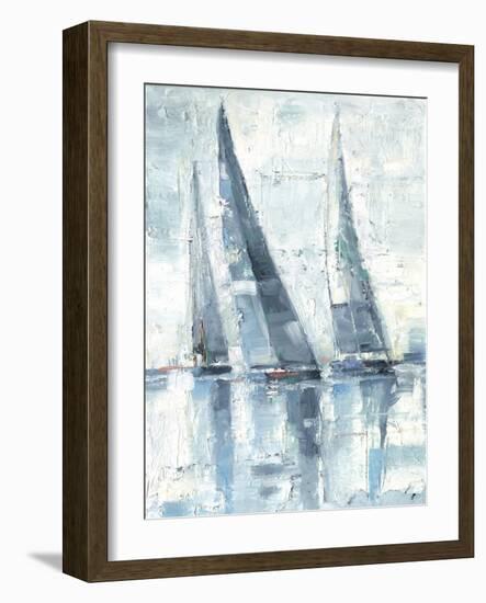 Regatta II-Rodney White-Framed Art Print