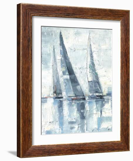 Regatta II-Rodney White-Framed Art Print