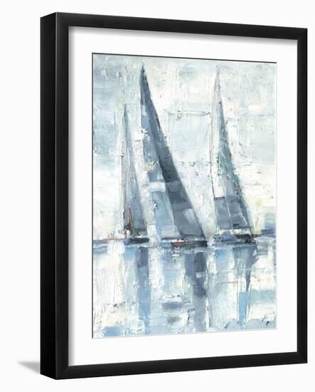 Regatta II-Rodney White-Framed Art Print