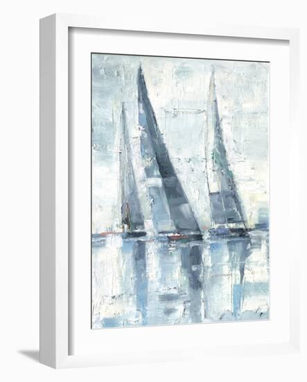 Regatta II-Rodney White-Framed Art Print